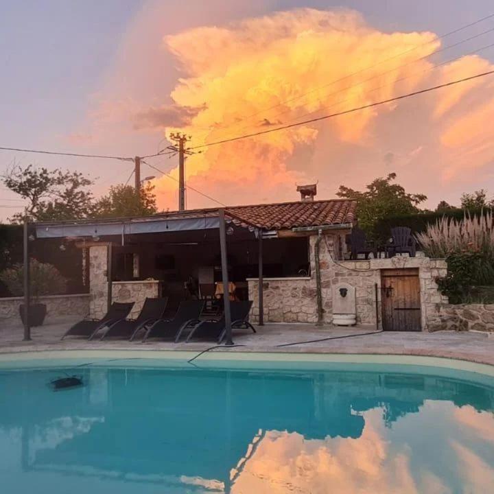La Babounette Jaujac Exterior foto