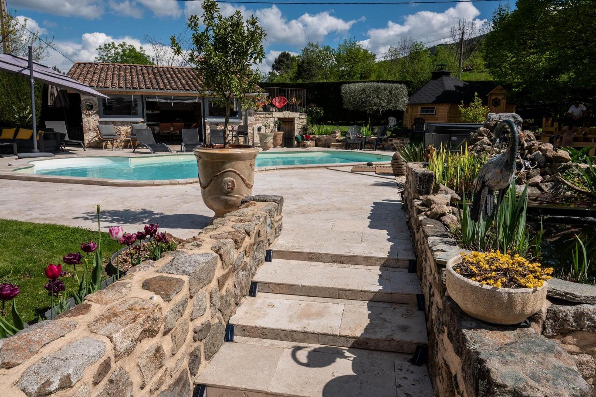 La Babounette Jaujac Exterior foto